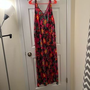 2/20 or 3 for 24 Capsule maxi tropical print dress size 22